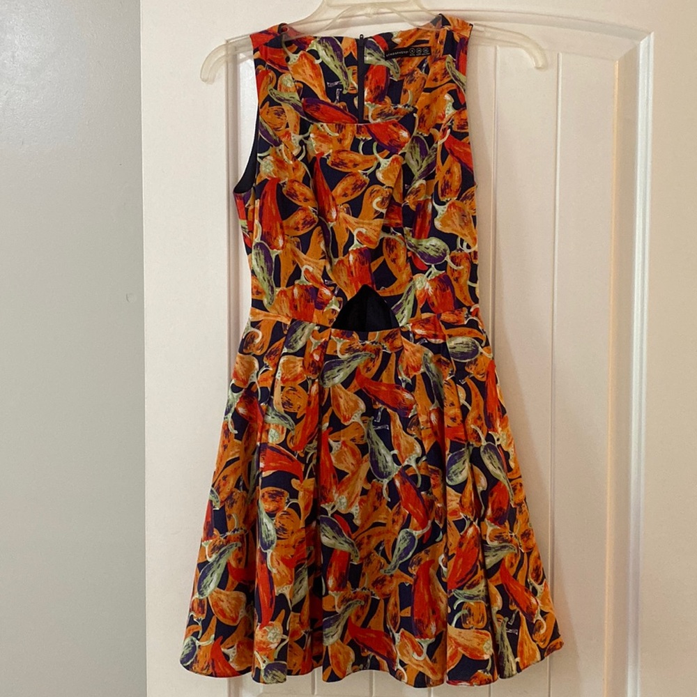 Atmosphere brand Chili Pepper Dress with Peep Hole